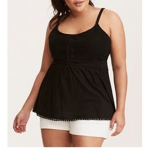 Torrid Babydoll Tank Top